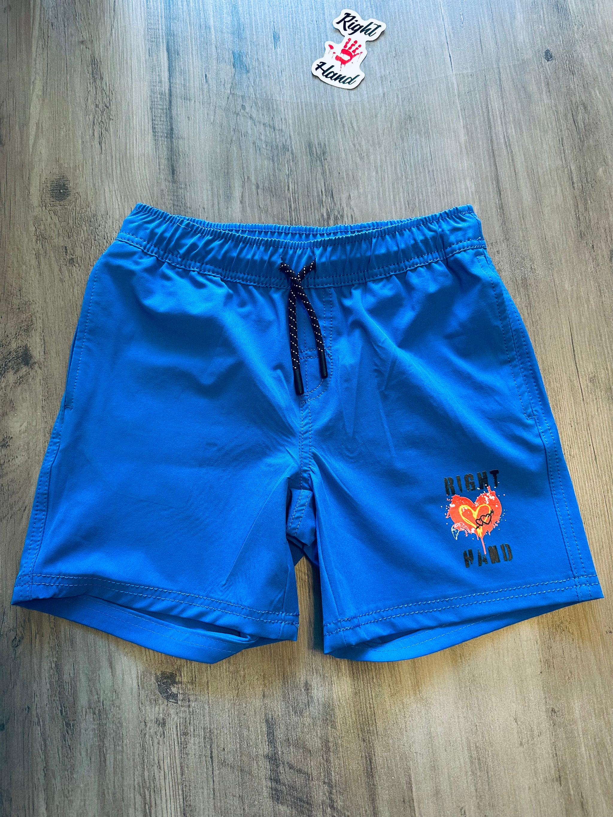 On Sale Now! Kids 'Luv Don't Pay The Bills' Swim Trunks