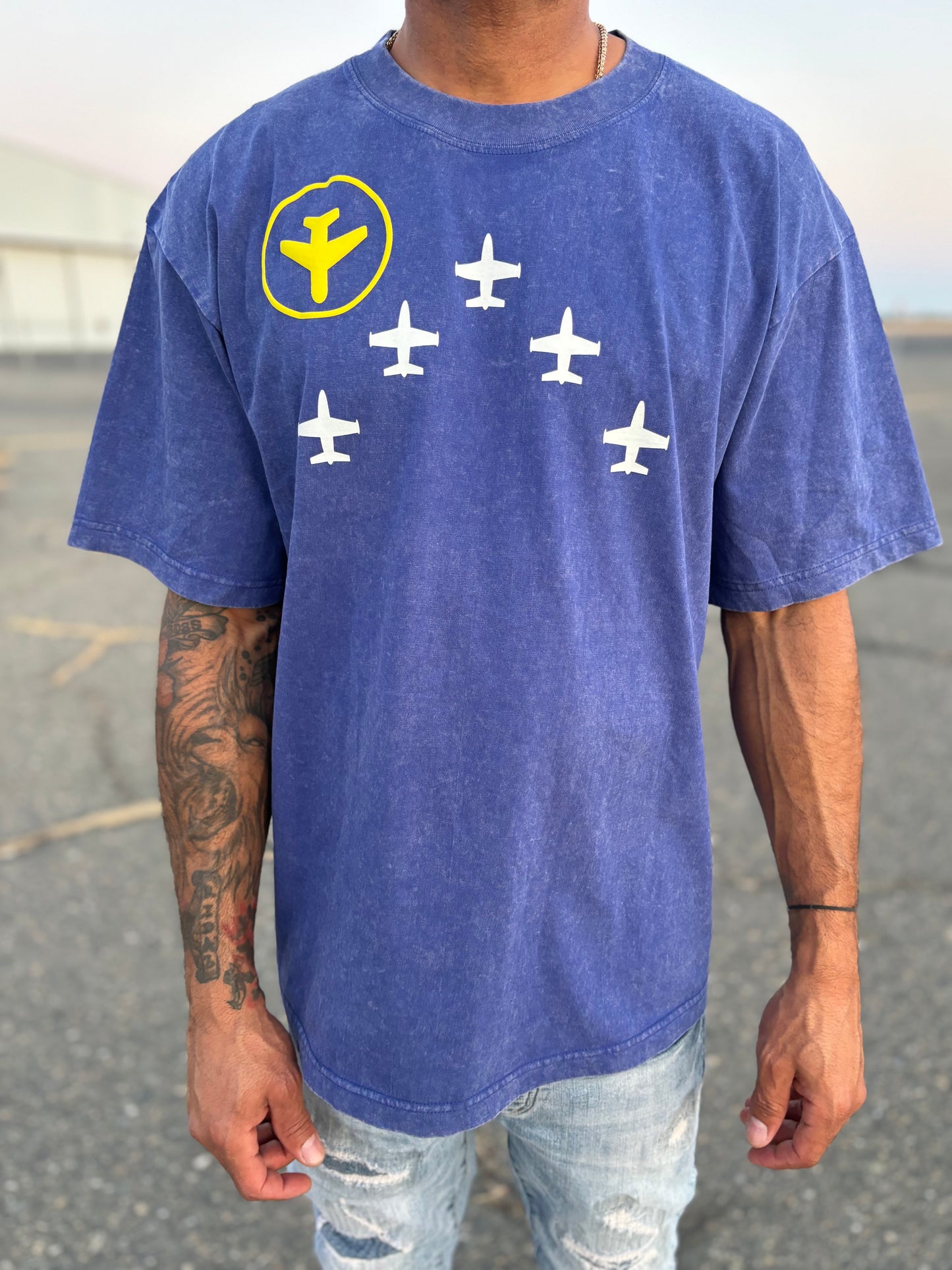 Fly By Night T-Shirt Puff Print -Limited
