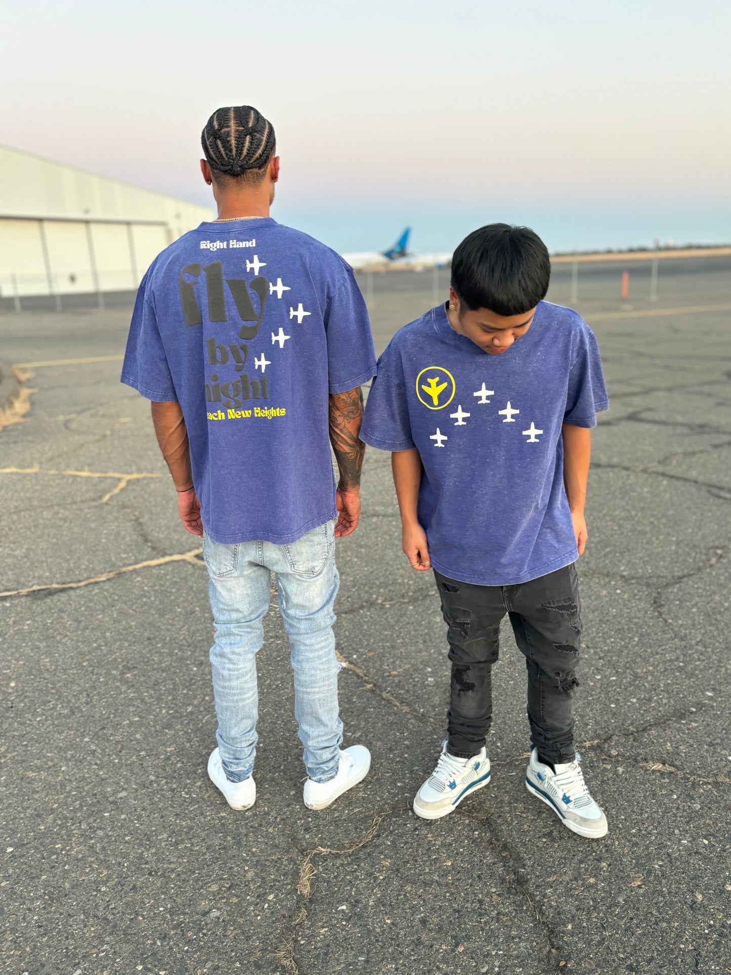 Fly By Night T-Shirt Puff Print -Limited
