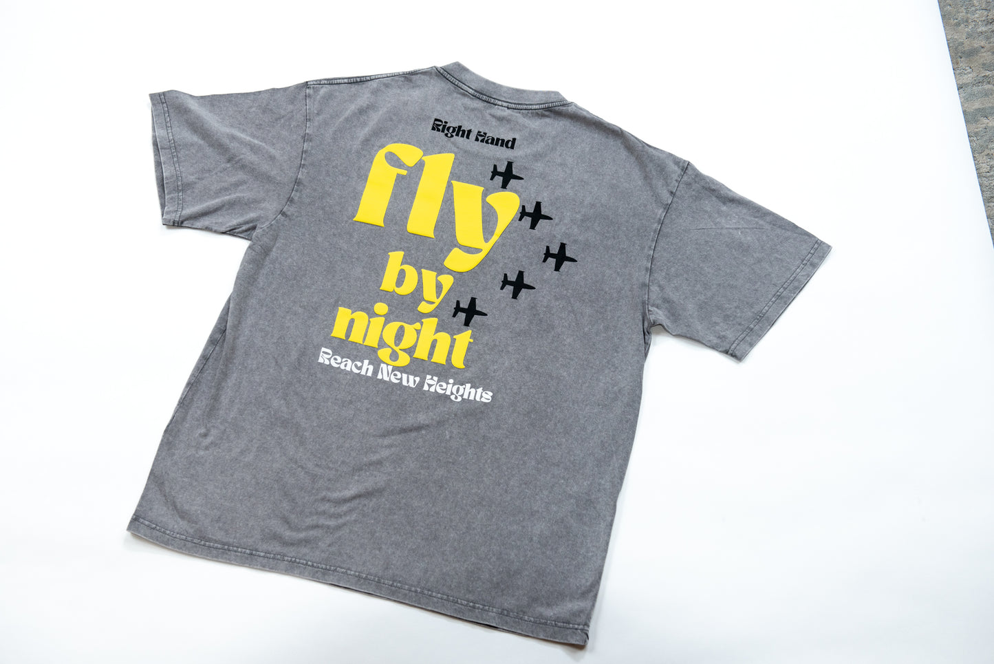 Fly By Night T-Shirt Puff Print-Last 1