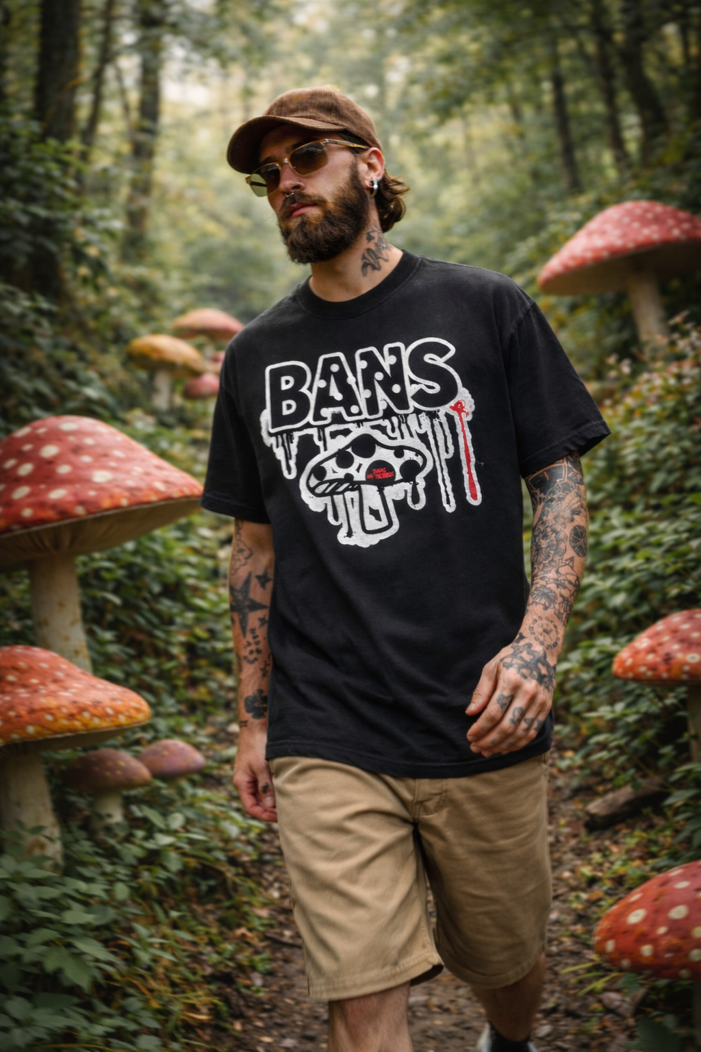 Bans Shroom Tee