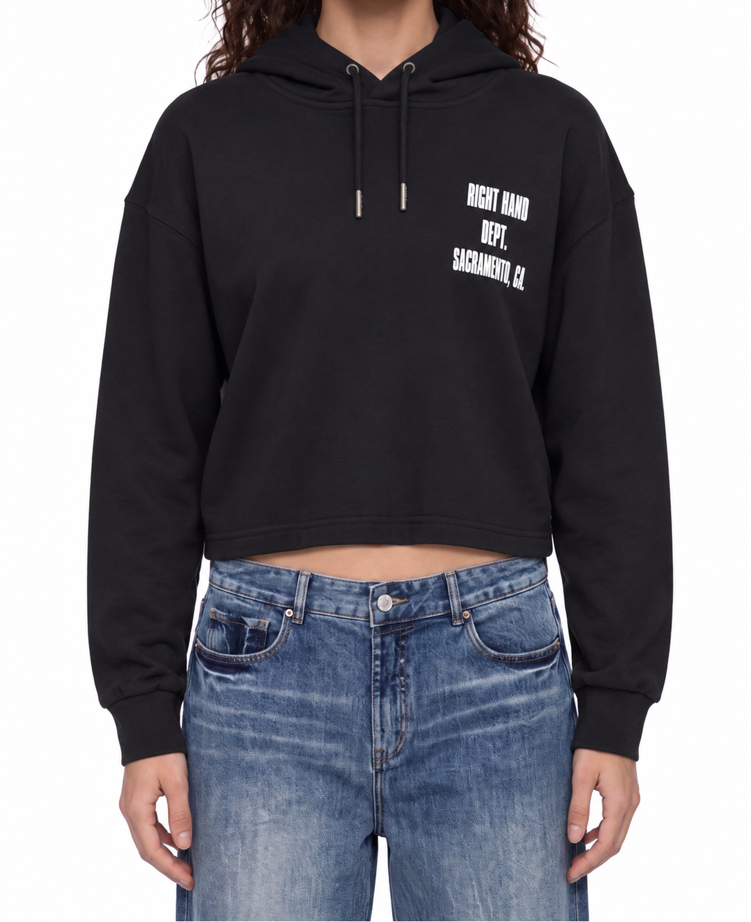 Women's Crop Hoodie