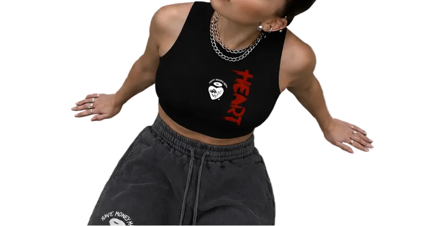 Women's Tight Crewneck Crop Tank Top