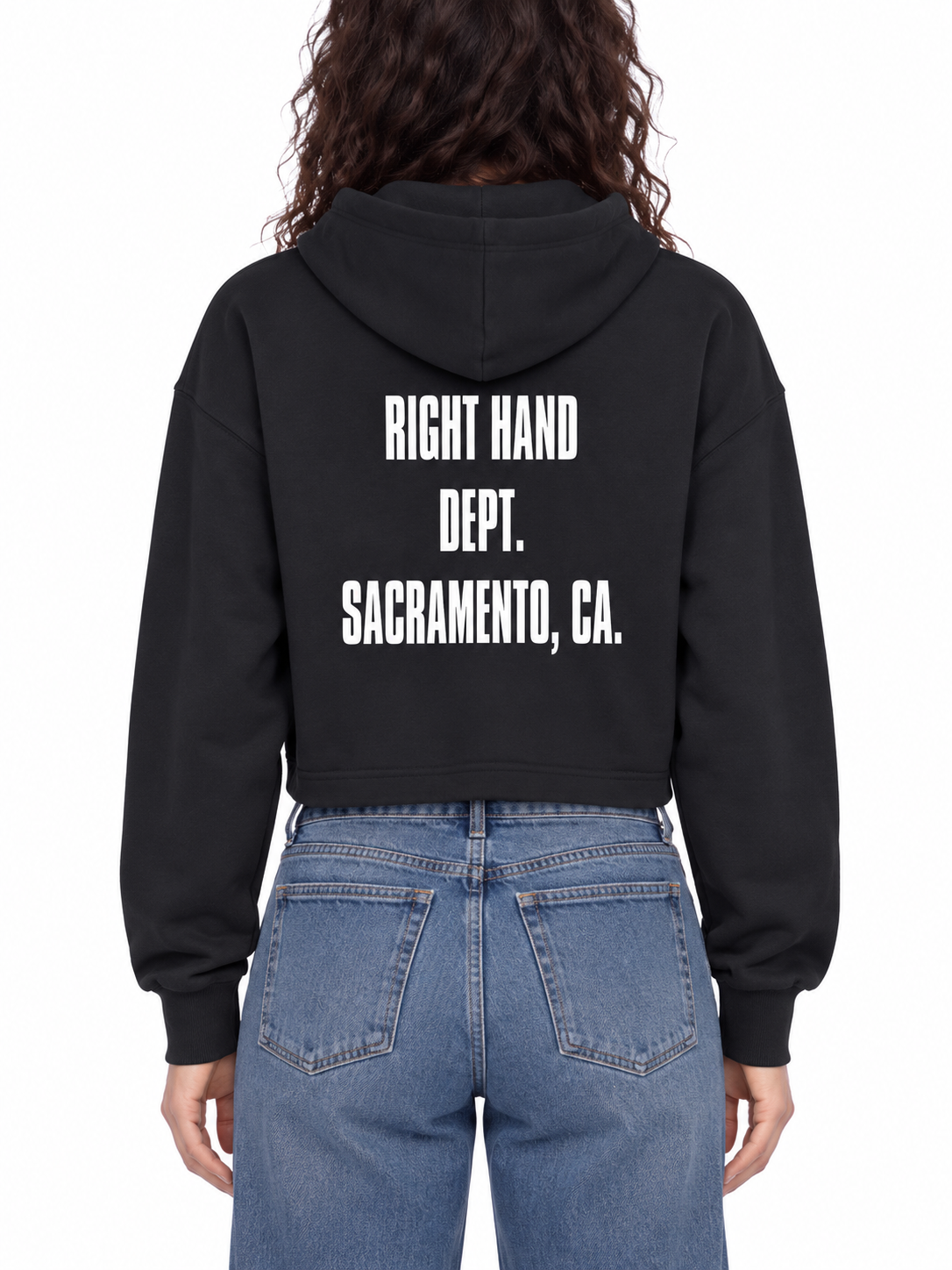 Women's Crop Hoodie