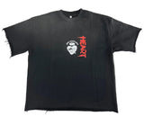 Have $ Have Heart Sun Fade Raw Edged T-Shirt