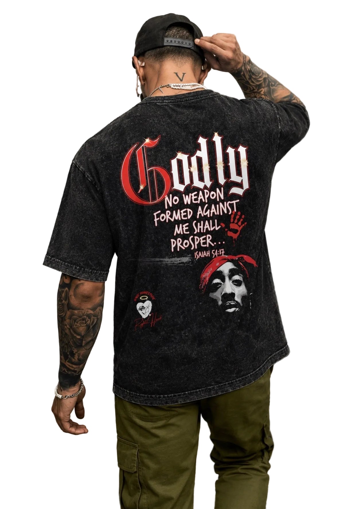 Godly x RHA Apparel Oversized Cotton T-Shirt