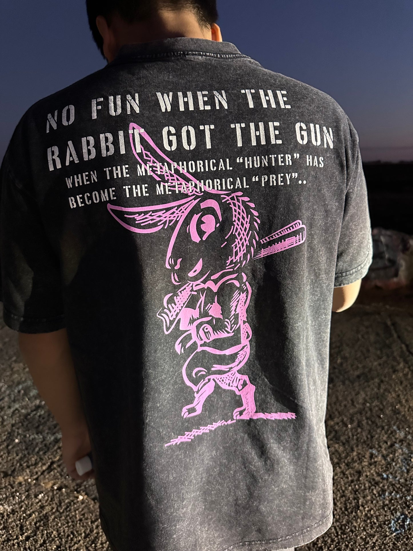 No Fun When The Rabbit Got The Gun T-Shirt