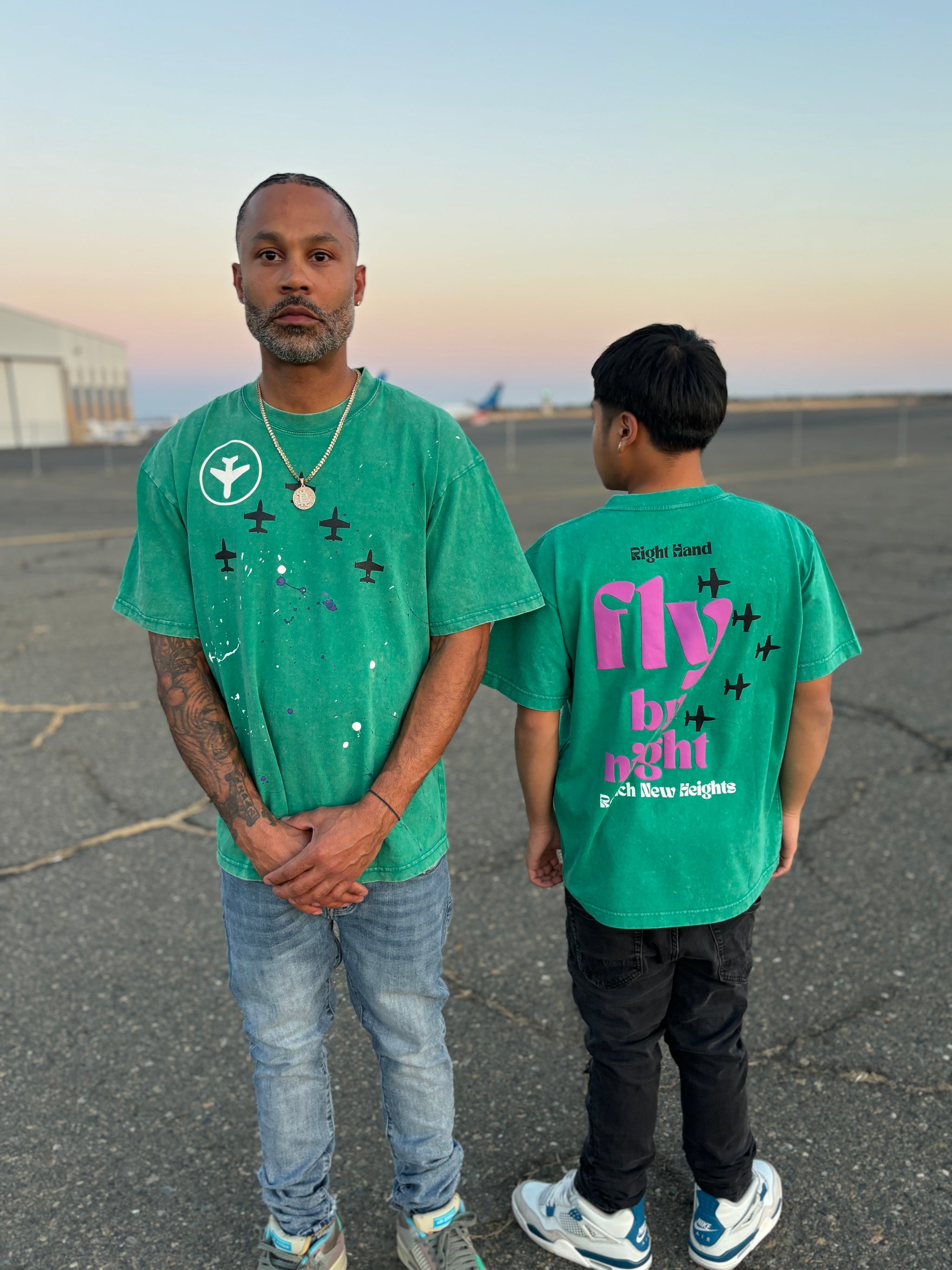 Fly By Night T-Shirt Puff Print -Limited