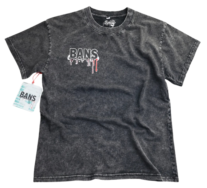 Bans Off The Brick Fish Scale T-Shirt
