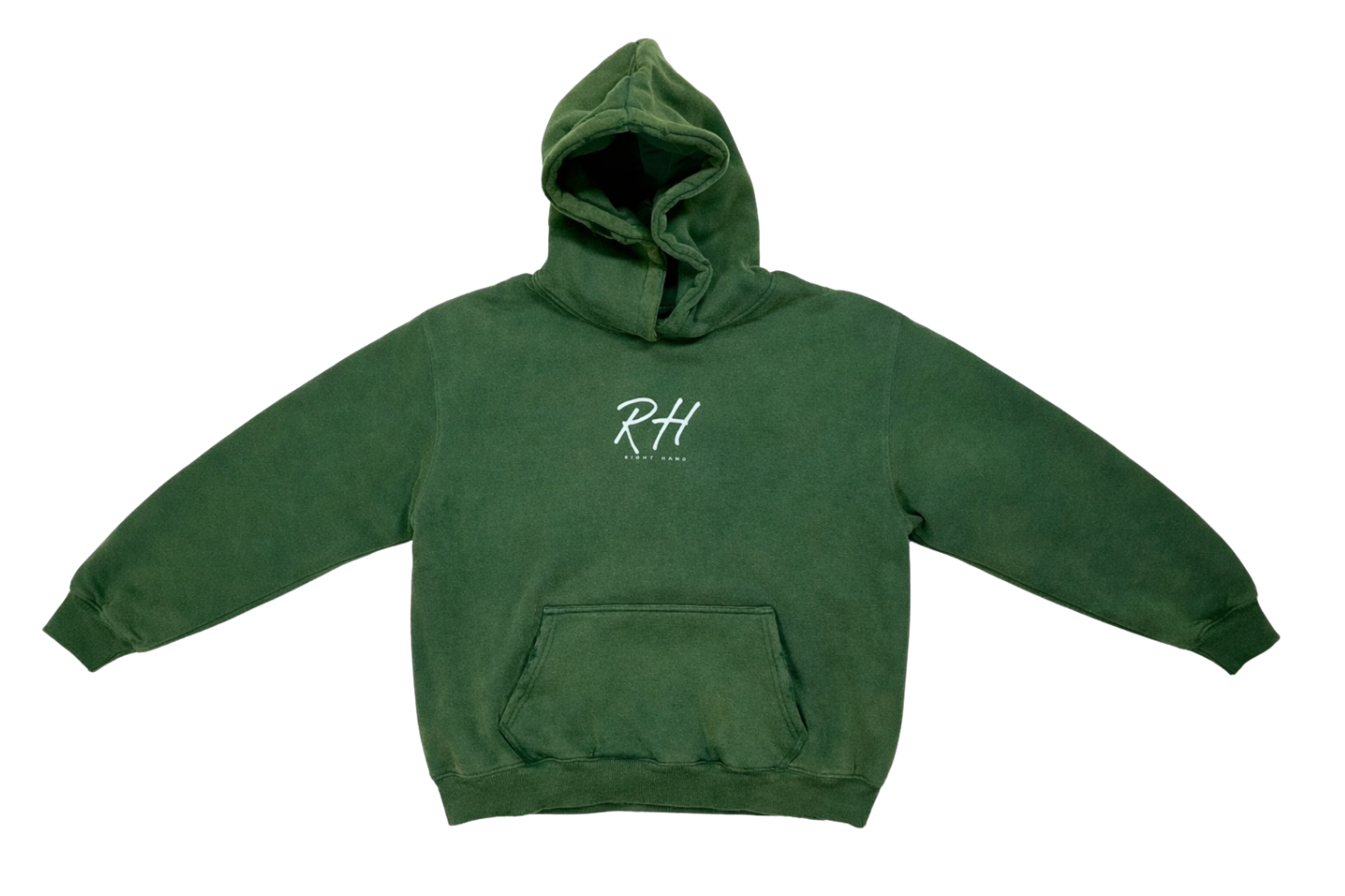 Green Distressed RH Hoodie