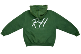 Green Distressed RH Hoodie